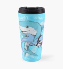 Daddy Shark Travel Mug