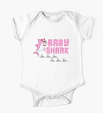 Baby Shark Doo Doo Shirt suitable for Baby to Toddler Girl One Piece - Short Sleeve