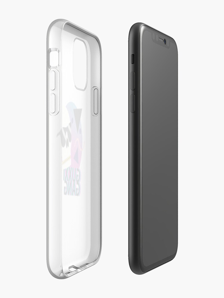 Coque iPhone « Esthétique du crâne Vaporwave GUXXI GANG », par Capricorvid