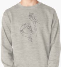 Jean-Luc Godard Minimalzeichnung Sweatshirt