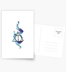 Deathly triangle Postcards