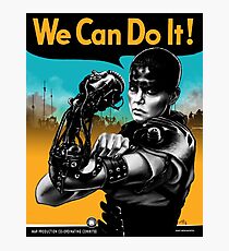 We Can Do It (Furiously) Photographic Print