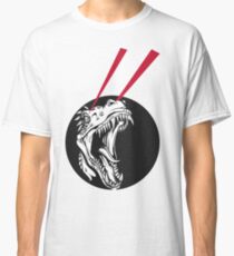 T rex Eye Laser Godzilla Classic T-Shirt