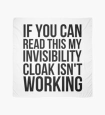 Can you read this? Scarf