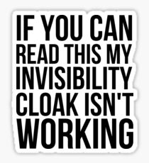Can you read this? Sticker