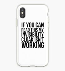 Can you read this? iPhone Case