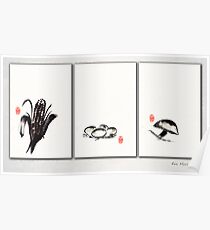Ink Moonlight Poster