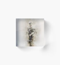 Light Infantry Acrylic Block