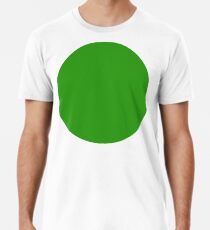 GREEN, CIRCLE, SPOT, ISSUES, NATURE, ENVIRONMENT, PARTY Premium T-Shirt