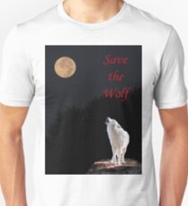 Save The Wolf Slim Fit T-Shirt
