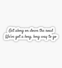 Get Along - Kenny Chesney Sticker