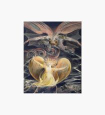 William Blake Art The Number of the Beast is 666 Revelations 8x10 Canvas Print