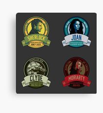Brownstone Brewery: Elementary Set #1 Canvas Print