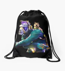 DJ Yonder Llama Skin Drawstring Bag