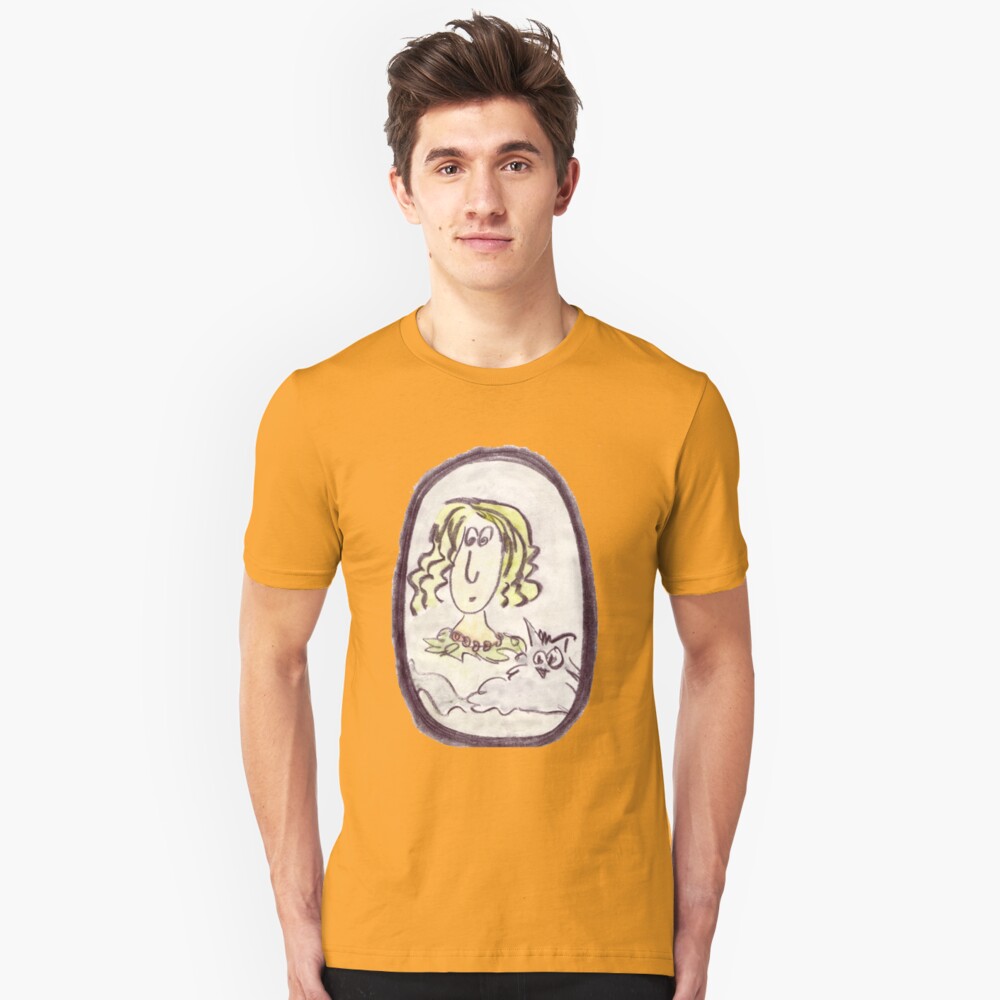 Portrait of a lady Slim Fit T-Shirt