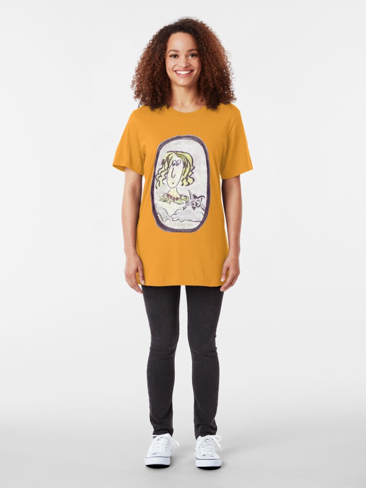 Alternate view of Portrait of a lady Slim Fit T-Shirt