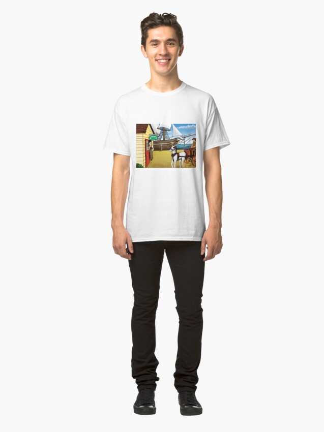 Alternate view of Fisherman's Wharf Classic T-Shirt