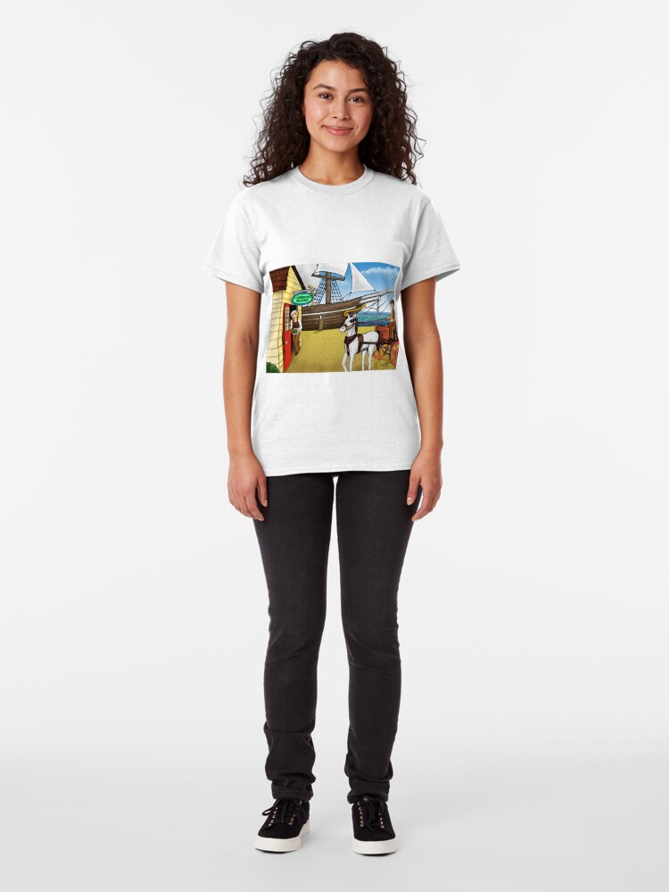 Alternate view of Fisherman's Wharf Classic T-Shirt