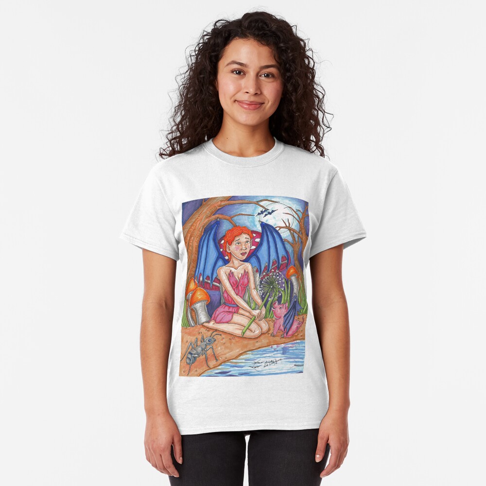 Bat Fairy and Bat Pig Classic T-Shirt