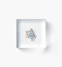 Happy colors Acrylic Block