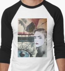 Abstract Men's Baseball ¾ T-Shirt
