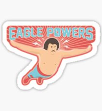 Nacho Libre Eagle Powers Sticker
