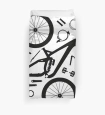 Downhill Bike Duvet Cover