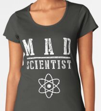 Mad Scientist - Funny Halloween Costume Women's Premium T-Shirt