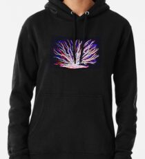 Sea Coral - Neon Pullover Hoodie