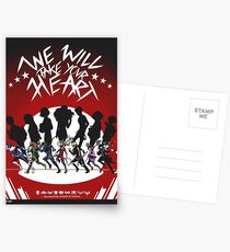 We will Take your Heart Postcards