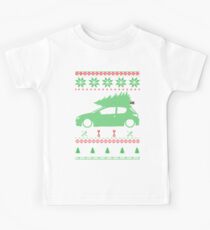 206 Christmas Ugly Sweater XMAS Kids Tee