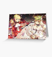 Nero Claudius Greeting Card
