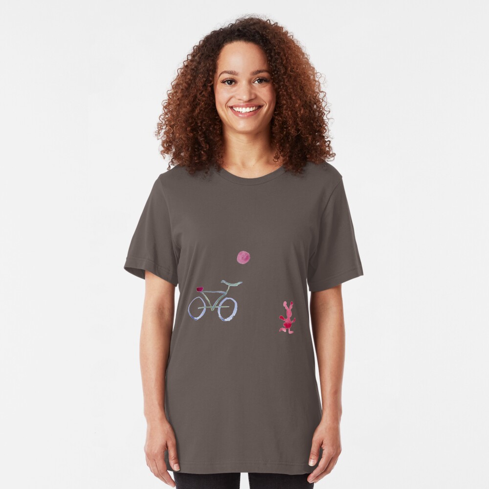 Run for your life! Slim Fit T-Shirt