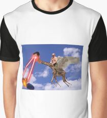 Bashar al-Assad Putin Giraffe Syrian Anti Missile System Graphic T-Shirt