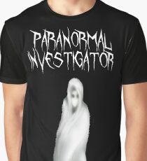 Paranormaler Ermittler Grafik T-Shirt