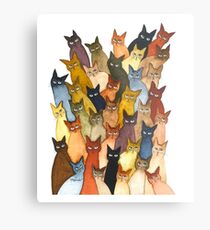 cat t-shirt -Potter Cats t-shirt, Harry Cute - Gifts For Cat Metal Print