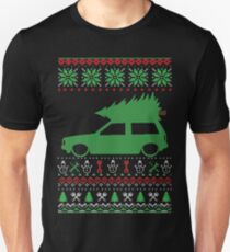 Polo 86C hatchback Noël Ugly Pull XMAS T-shirt unisexe