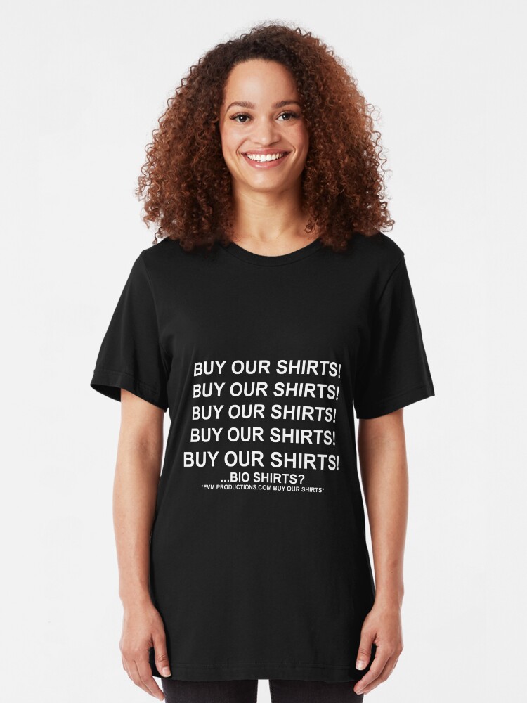 Alternate view of ...Bio Shirts? Slim Fit T-Shirt