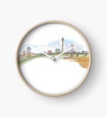 Reloj Skyline - Düsseldorf lleva Umlaut blog