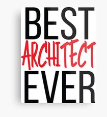 Best Architect Ever Metal Print