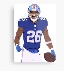 Say what? Saquon Metal Print
