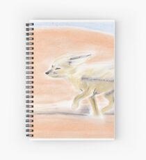 Sand Fox Spiral Notebook
