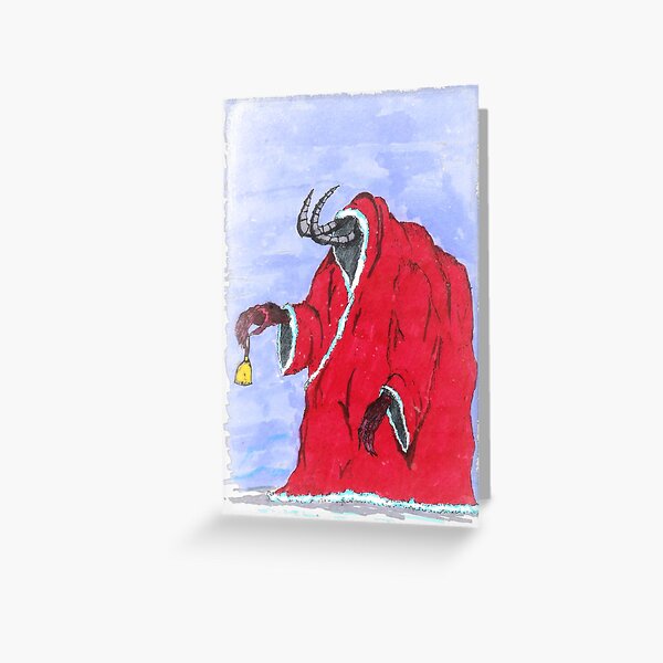 Merry Krampus you filthy animals Greeting Card