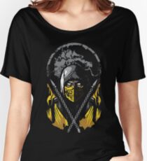 Mortal Kombat - Scorpion Women's Relaxed Fit T-Shirt