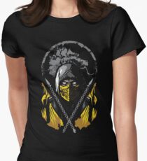 Mortal Kombat - Scorpion Women's Fitted T-Shirt