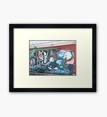 Mural Framed Print