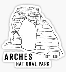 Parc National des Arches Sticker