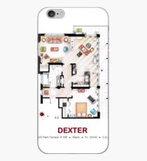 Floorplan of the apartment from DEXTER - v.2 iPhone Case