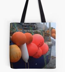 Brightly Coloured Bouoys Tote Bag