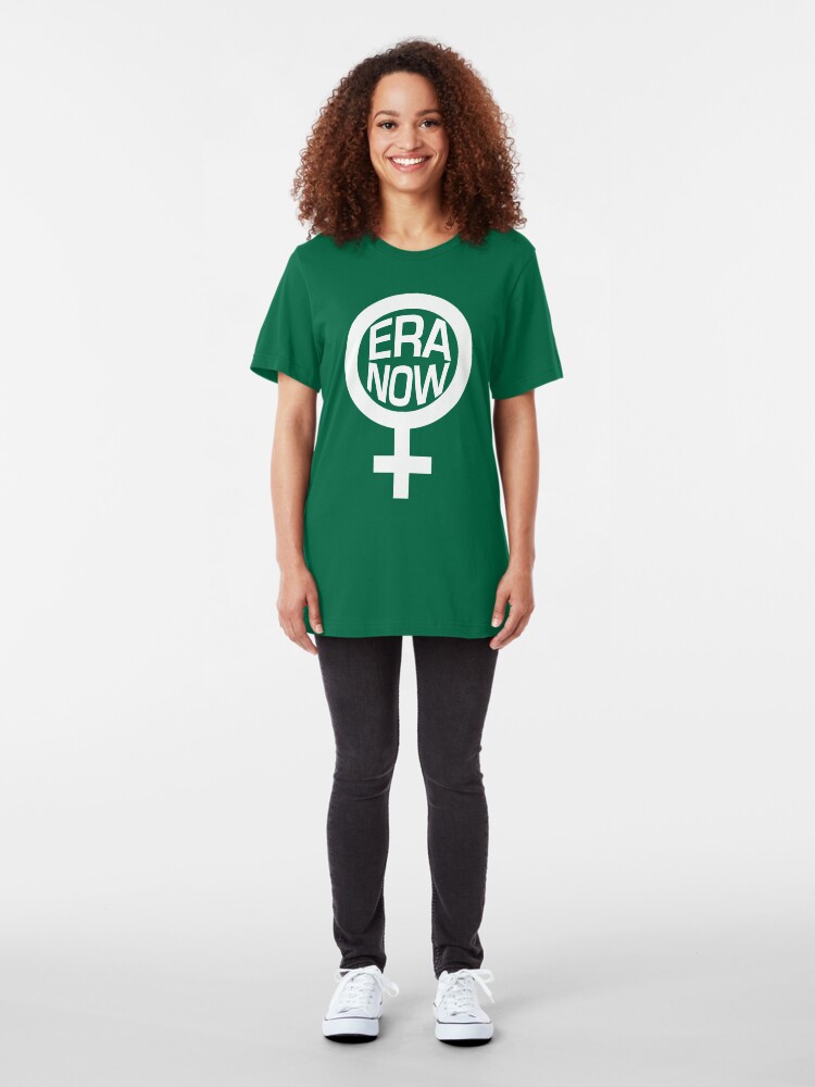 Alternate view of ERA NOW - Ratify the ERA Slim Fit T-Shirt